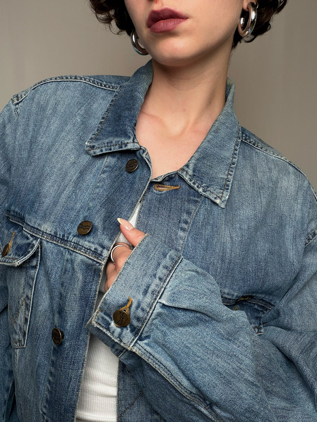 Veste en denim Wrangler XL vintage