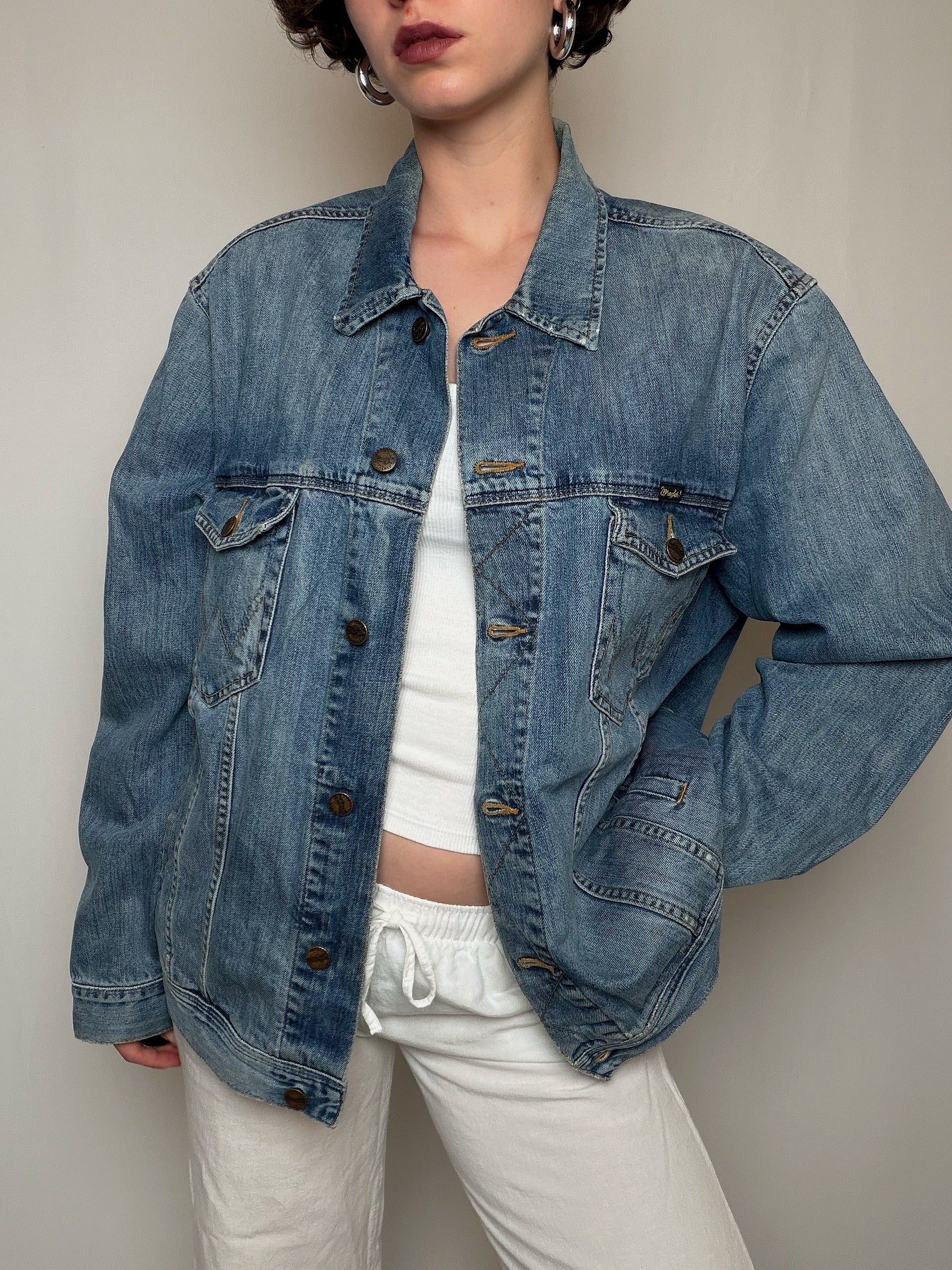 Veste en denim Wrangler XL vintage
