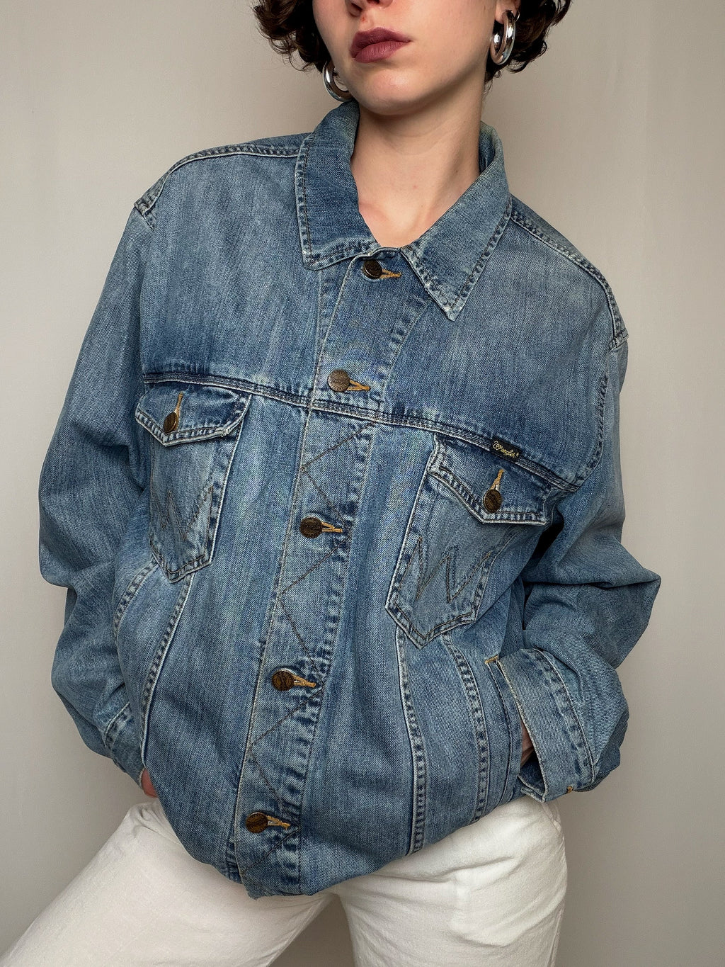 Veste en denim Wrangler XL vintage