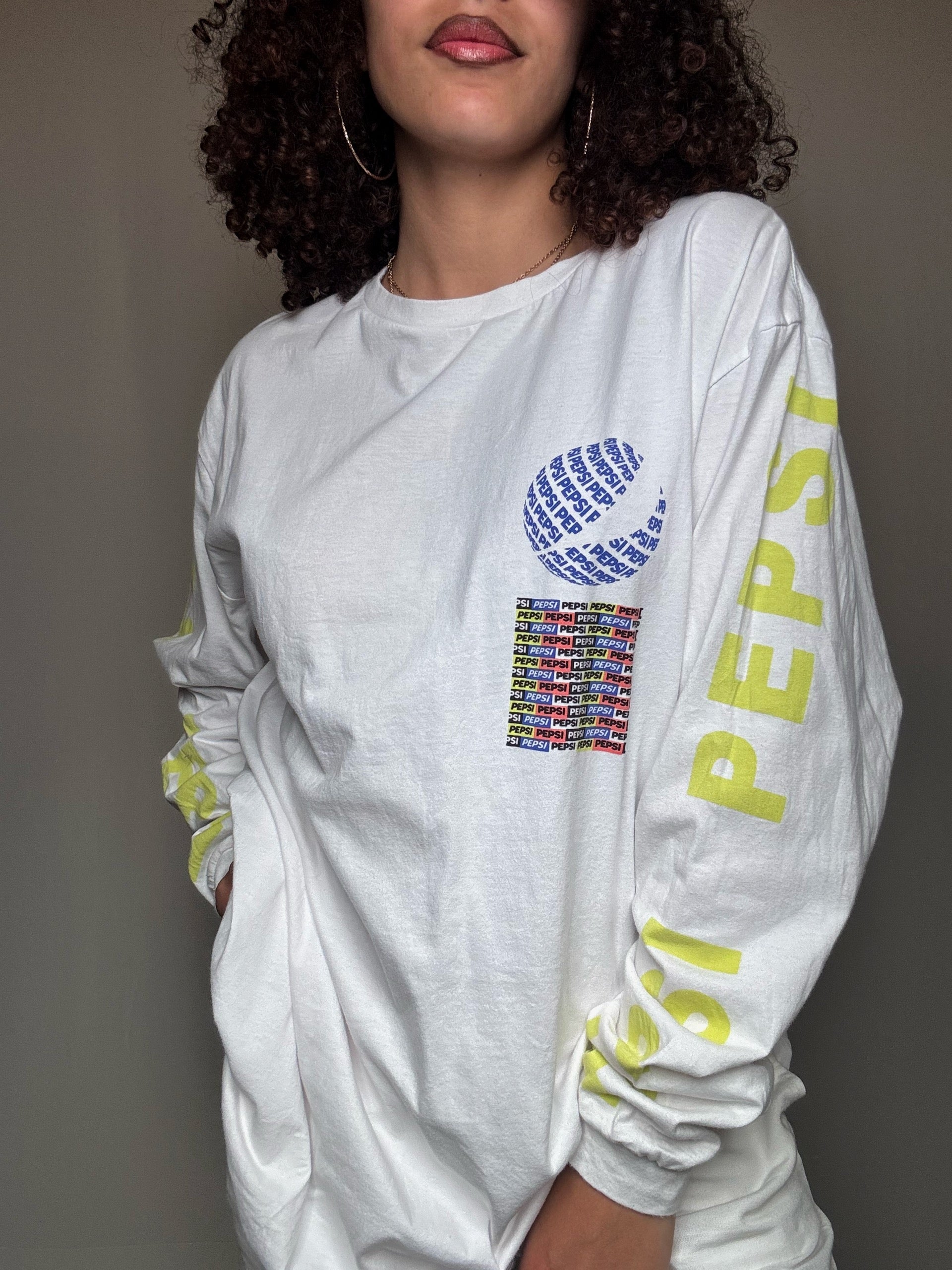 Tshirt oversize Pepsi M vintage