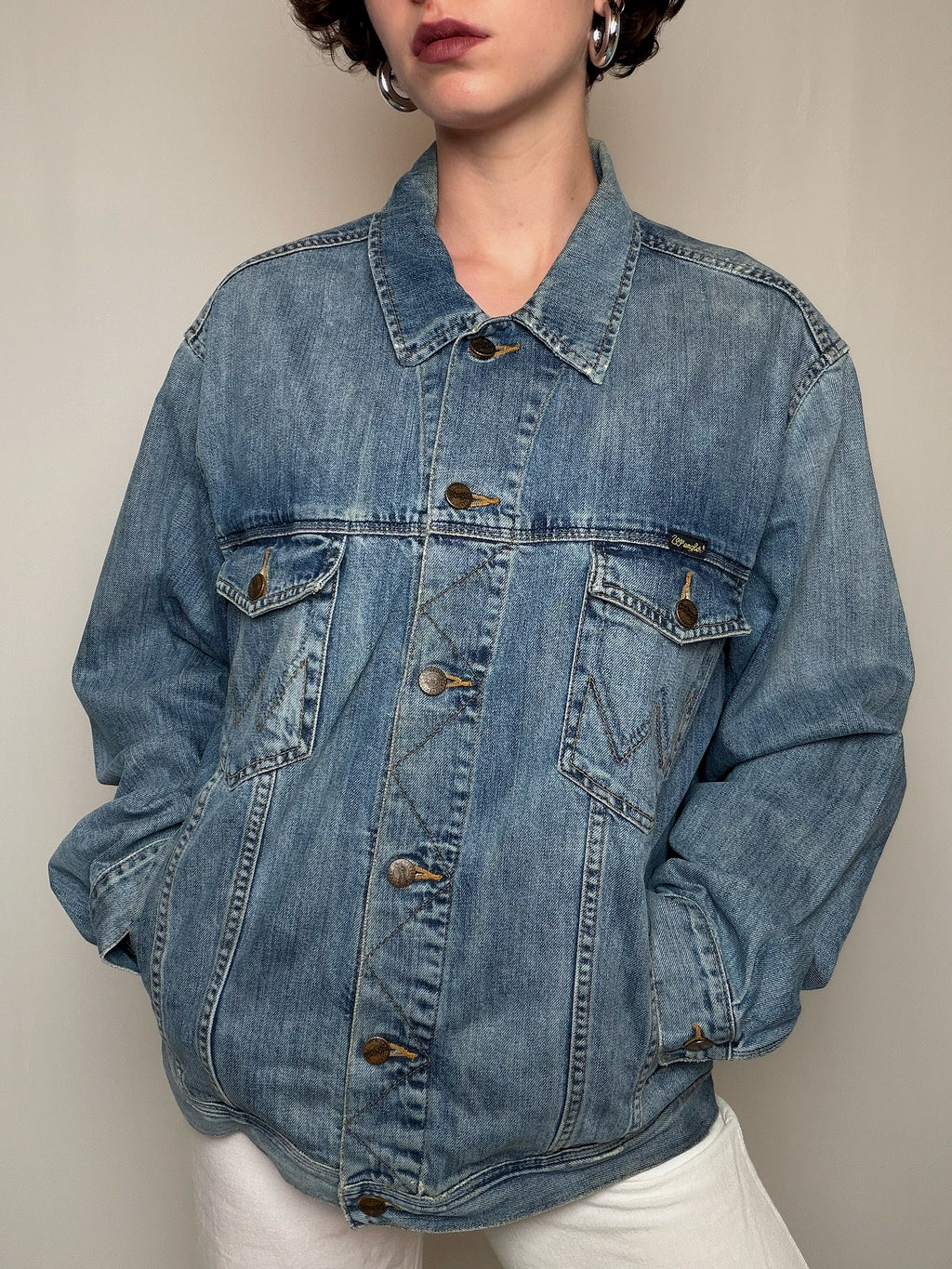 Veste en denim Wrangler XL vintage