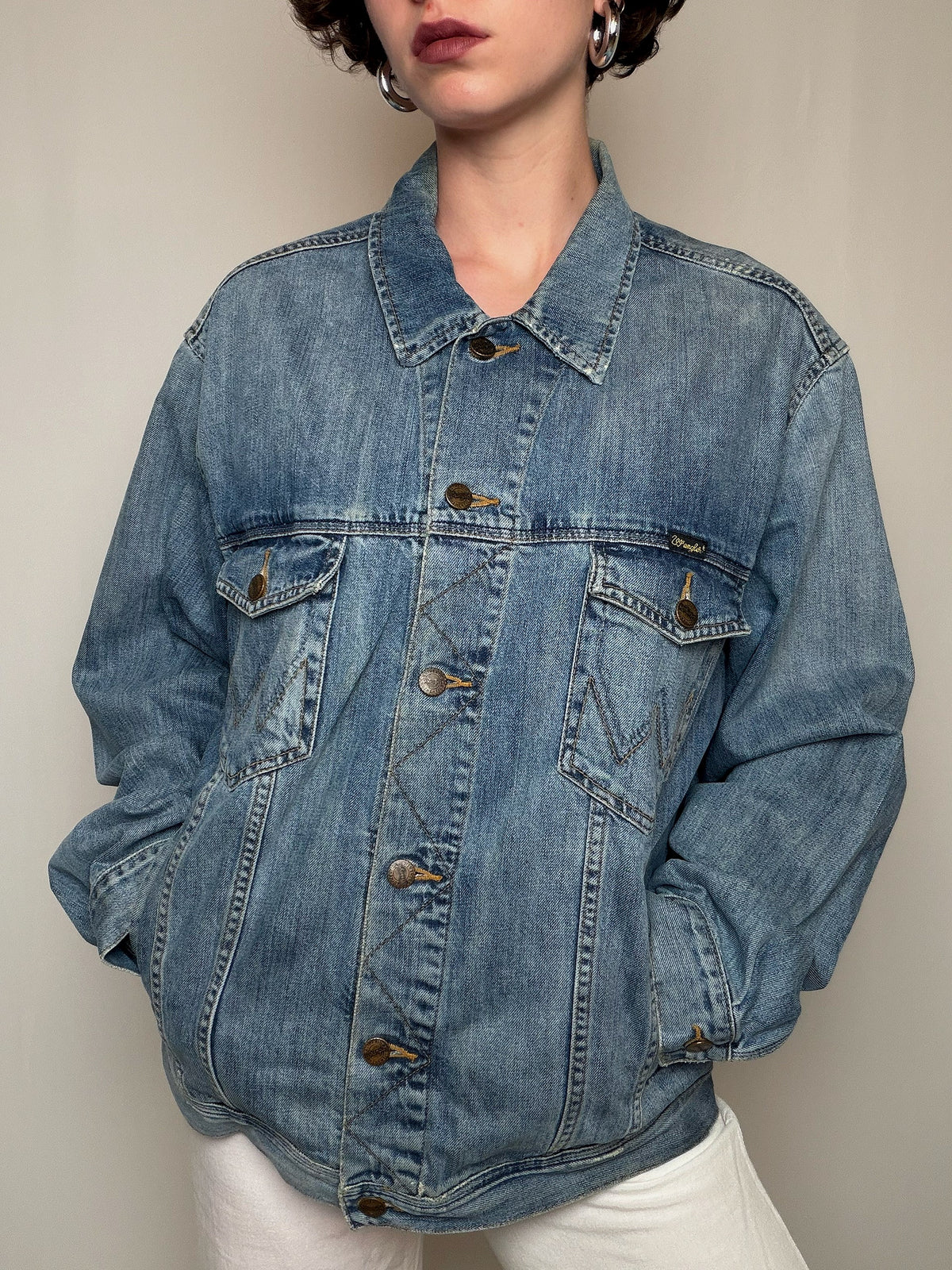 Veste en denim Wrangler XL vintage