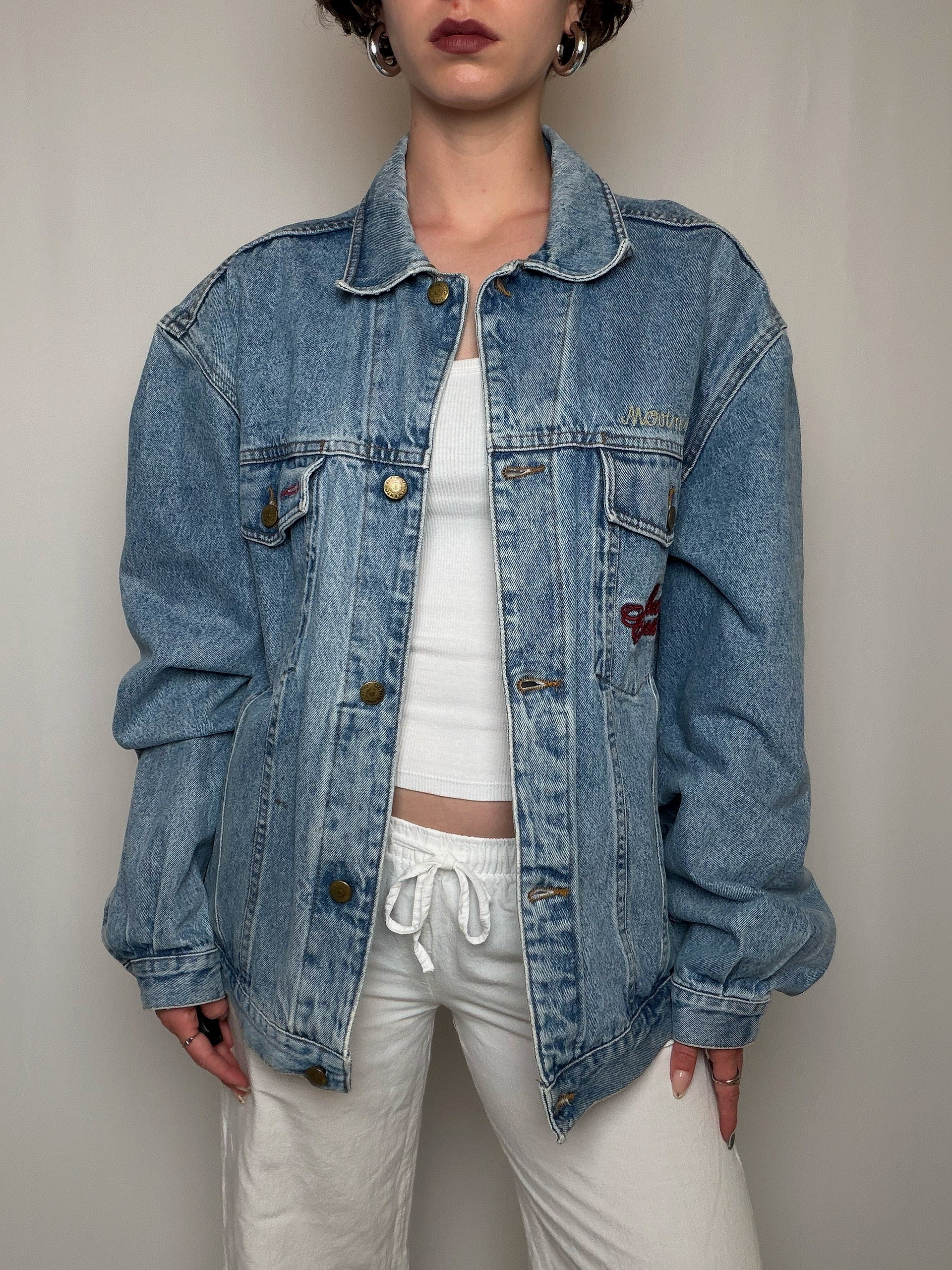 Veste en denim XL vintage