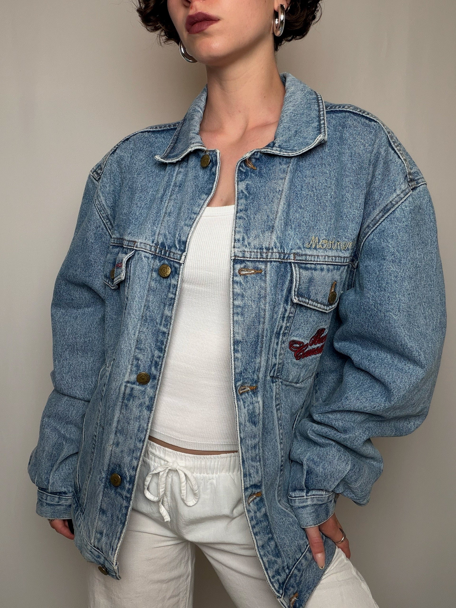 Veste en denim XL vintage