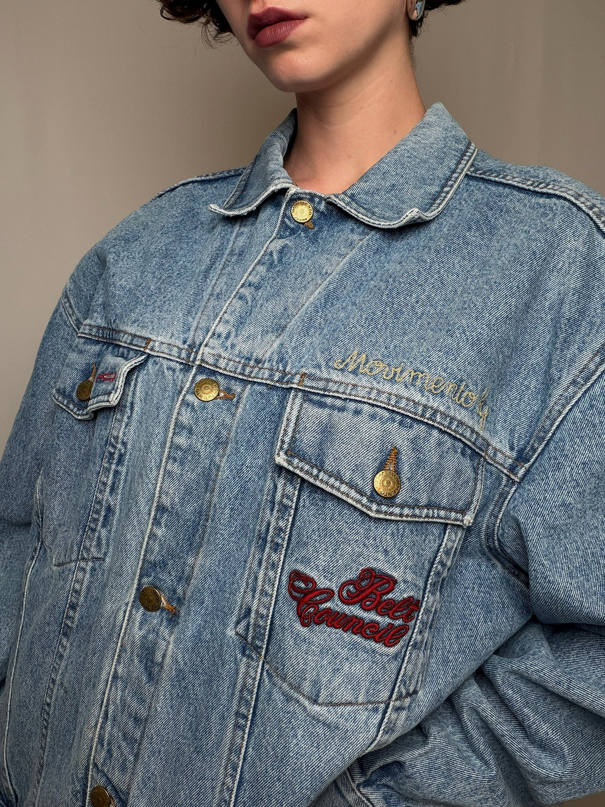 Veste en denim XL vintage