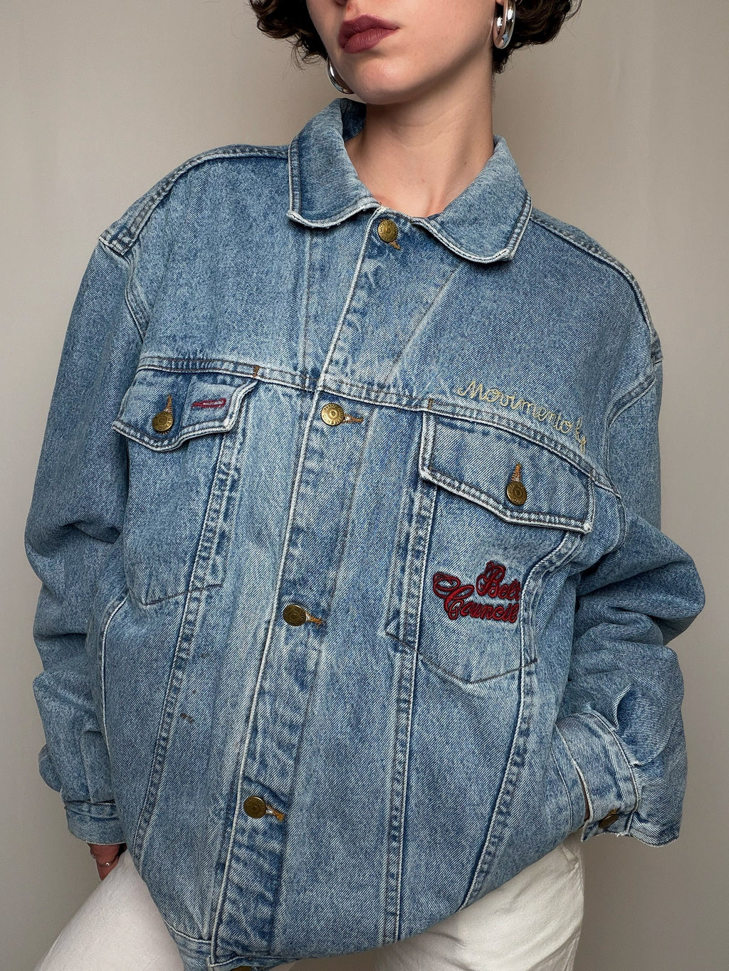 Veste en denim XL vintage