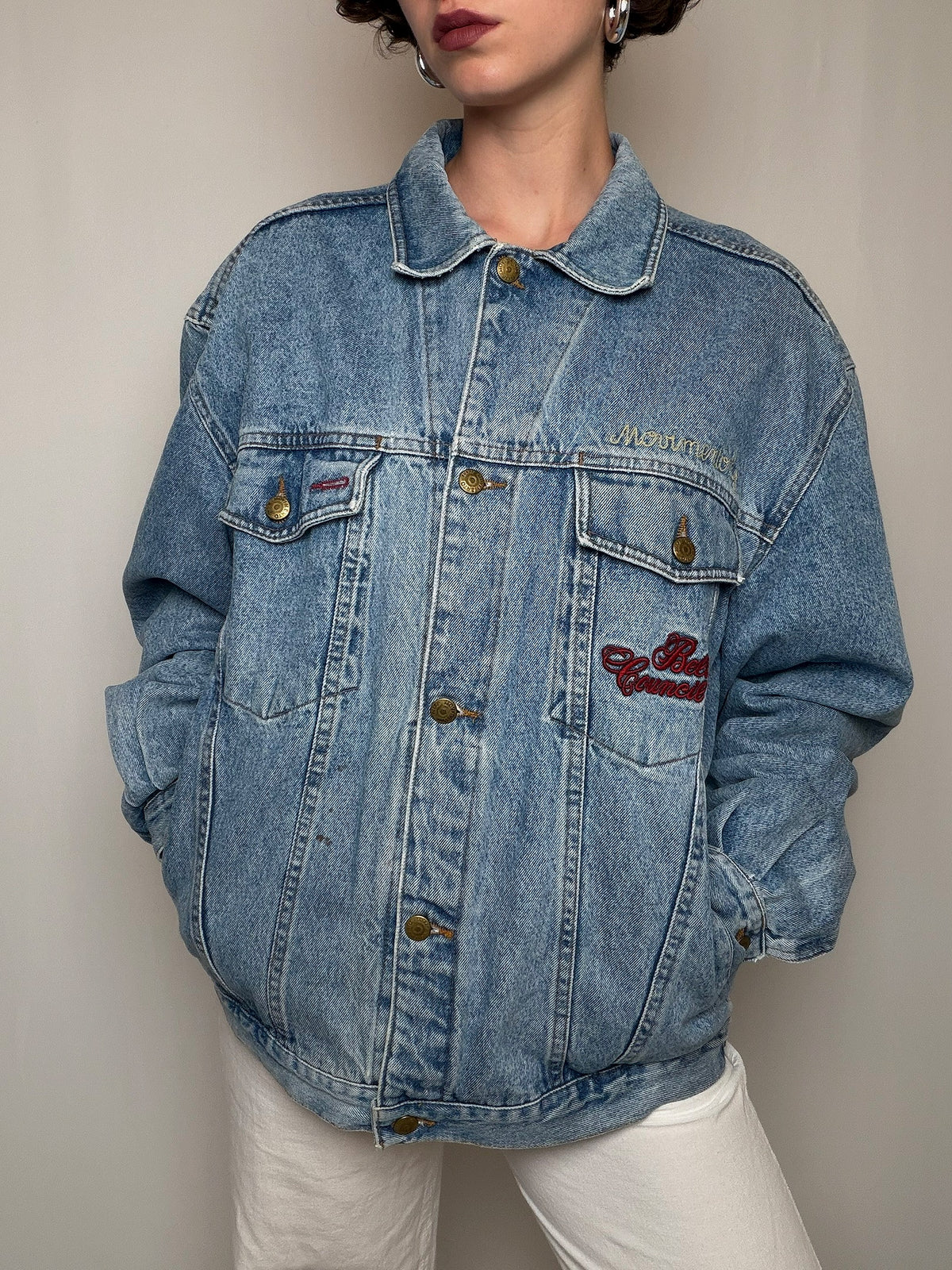 Veste en denim XL vintage