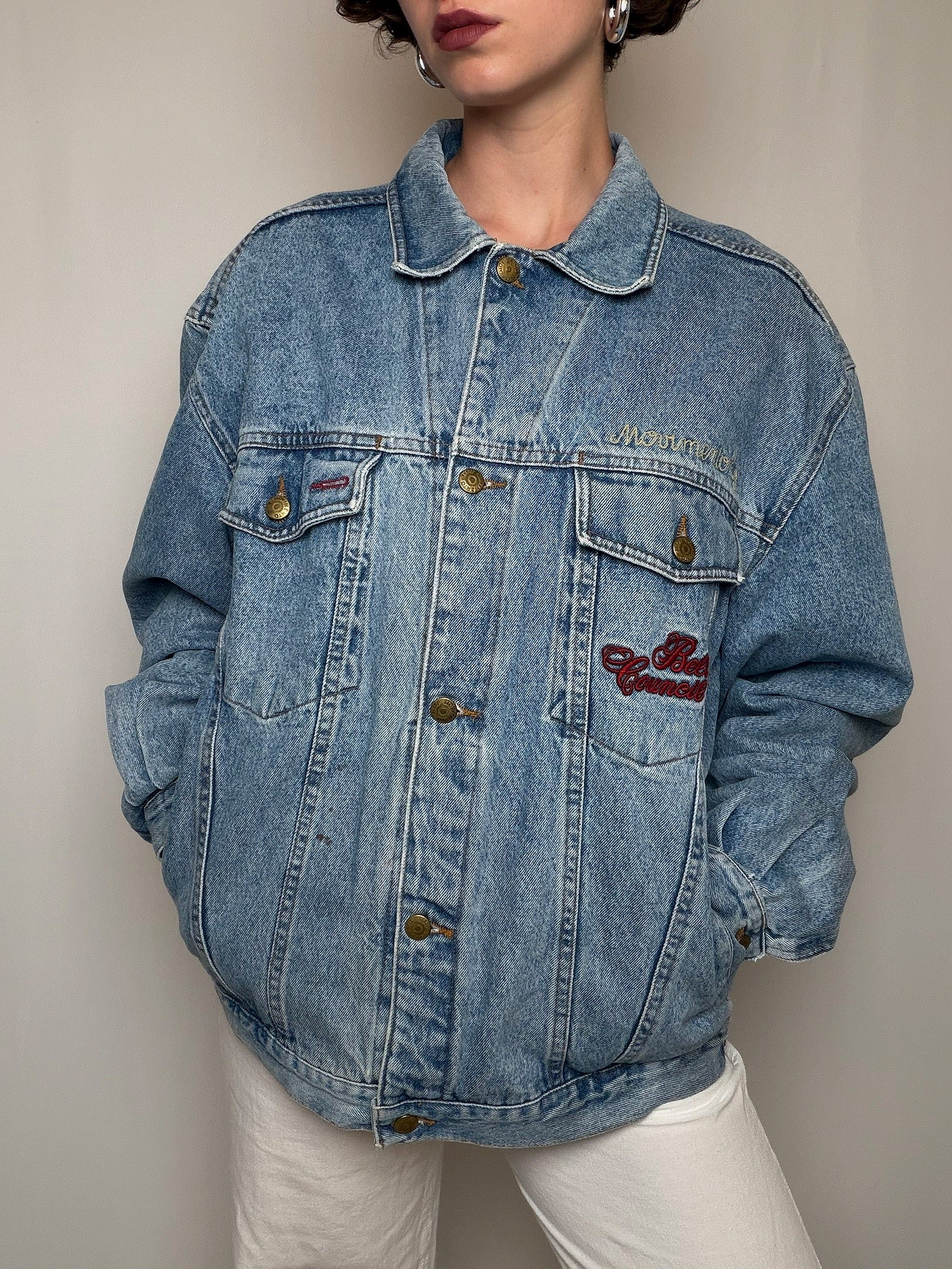 Veste en denim XL vintage