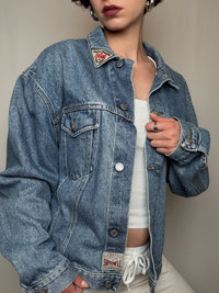 Veste en denim oversized Superifle XXL vintage