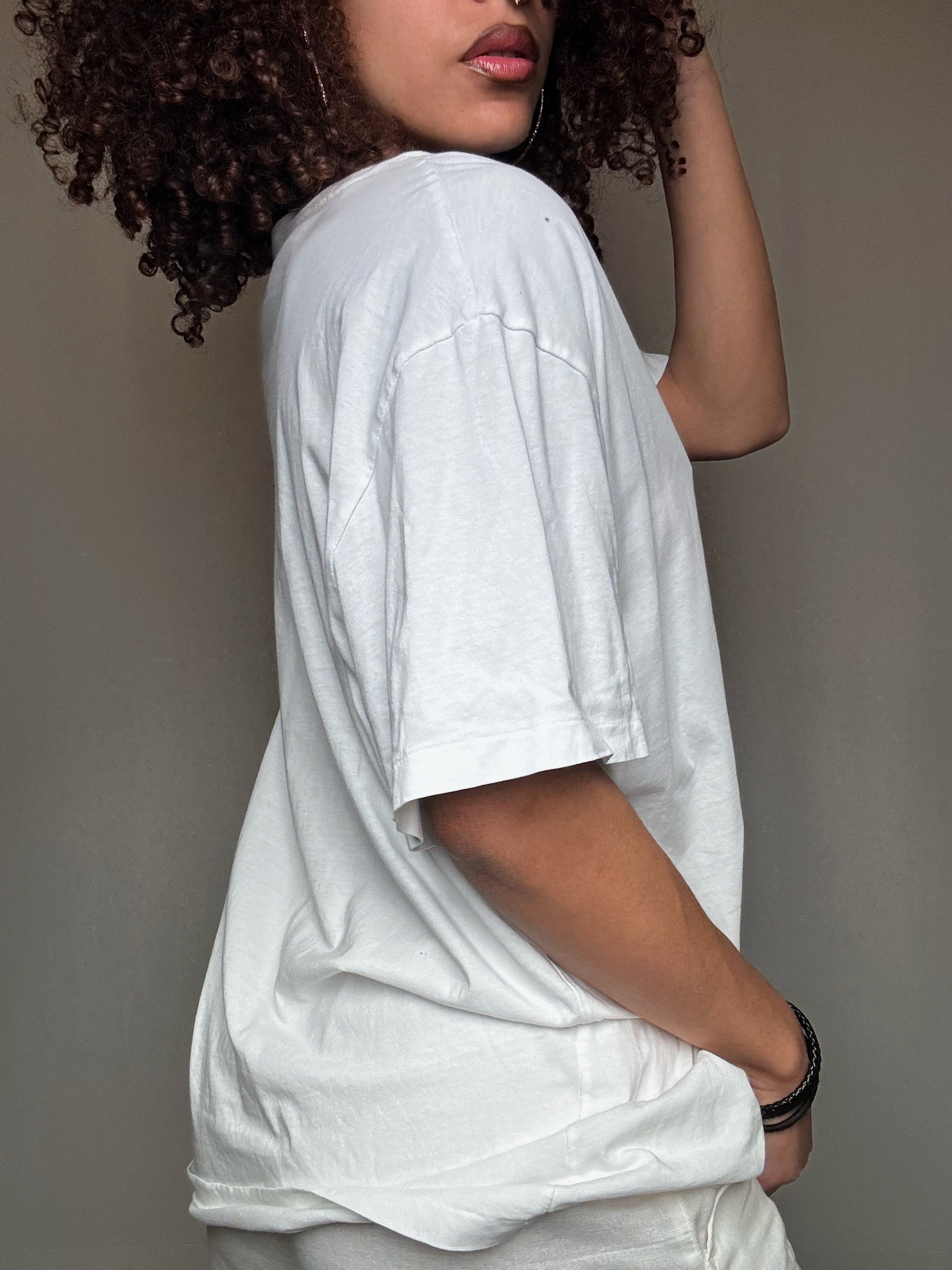 Tshirt blanc Ralph Lauren XL vintage