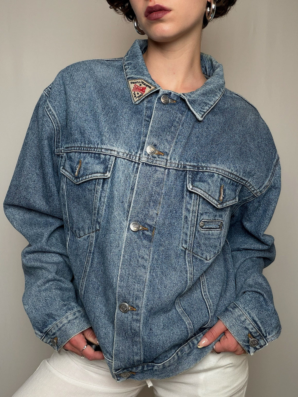 Veste en denim oversized Superifle XXL vintage
