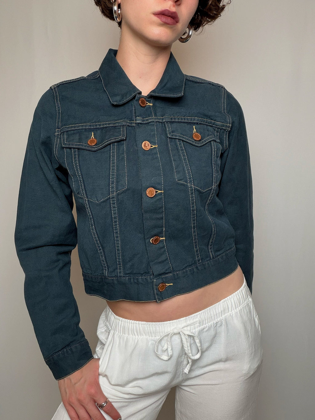 Veste en denim S/M vintage