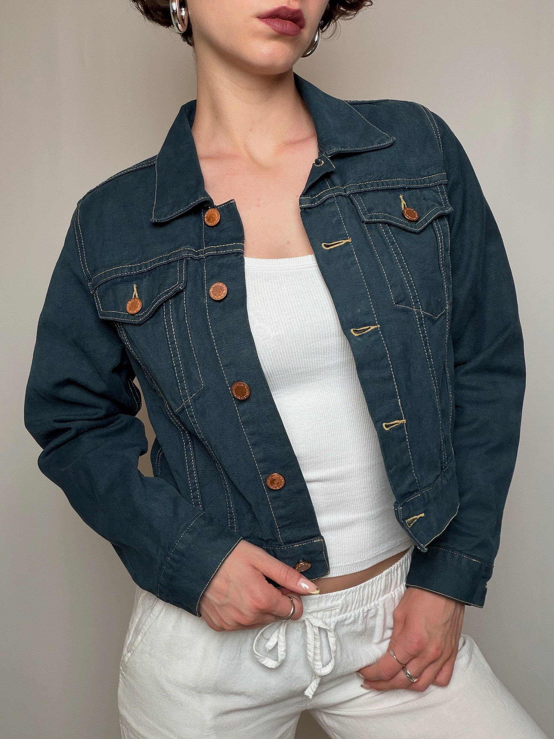 Veste en denim S/M vintage
