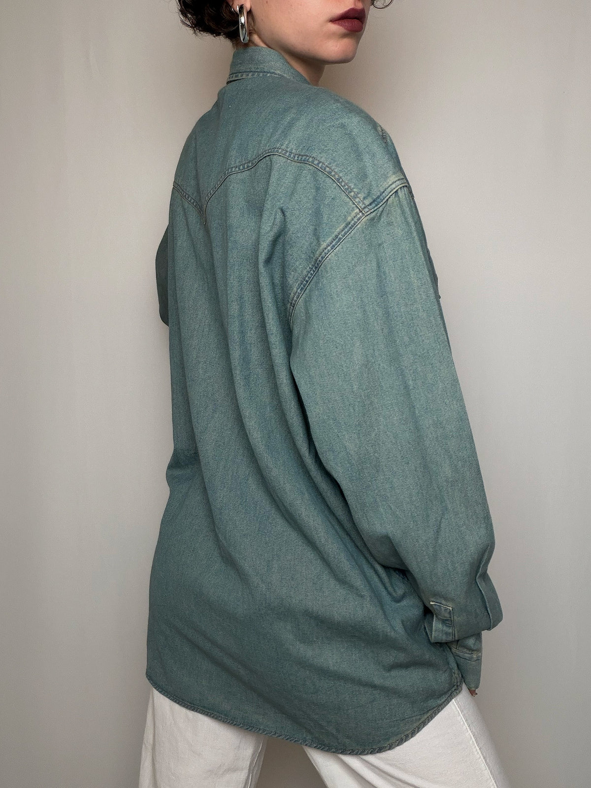 Chemise oversized en denim XL vintage