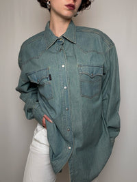 Chemise oversized en denim XL vintage