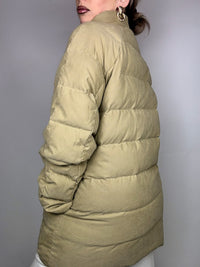 FILA L Vintage beige weiche puffige Daunenjacke