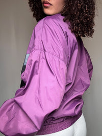 Jacket de sport Adidas violet L vintage