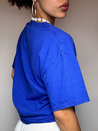 CHAMPION x UCSB M Vintage blaues T-Shirt