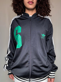Jacket de sport Adidas x Beckenbauer noire XL vintage