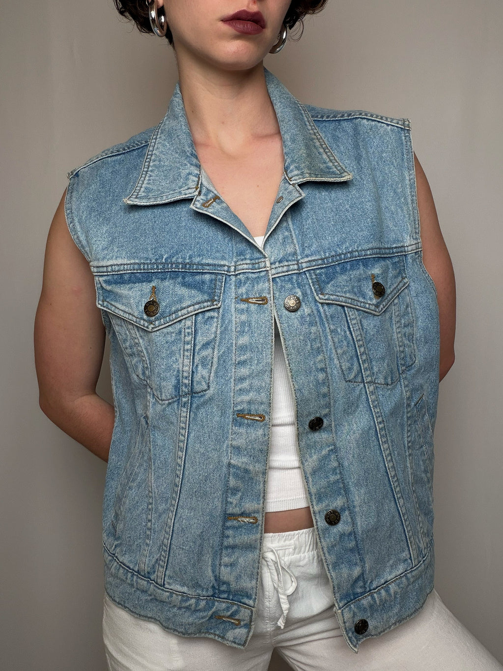 Gilet en denim S/M vintage