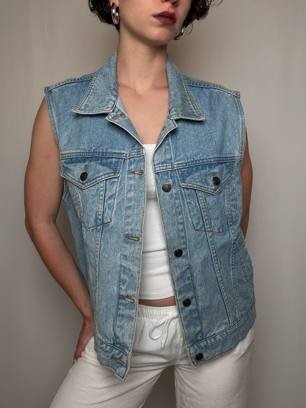 Gilet en denim S/M vintage