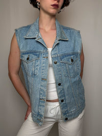 Gilet en denim S/M vintage