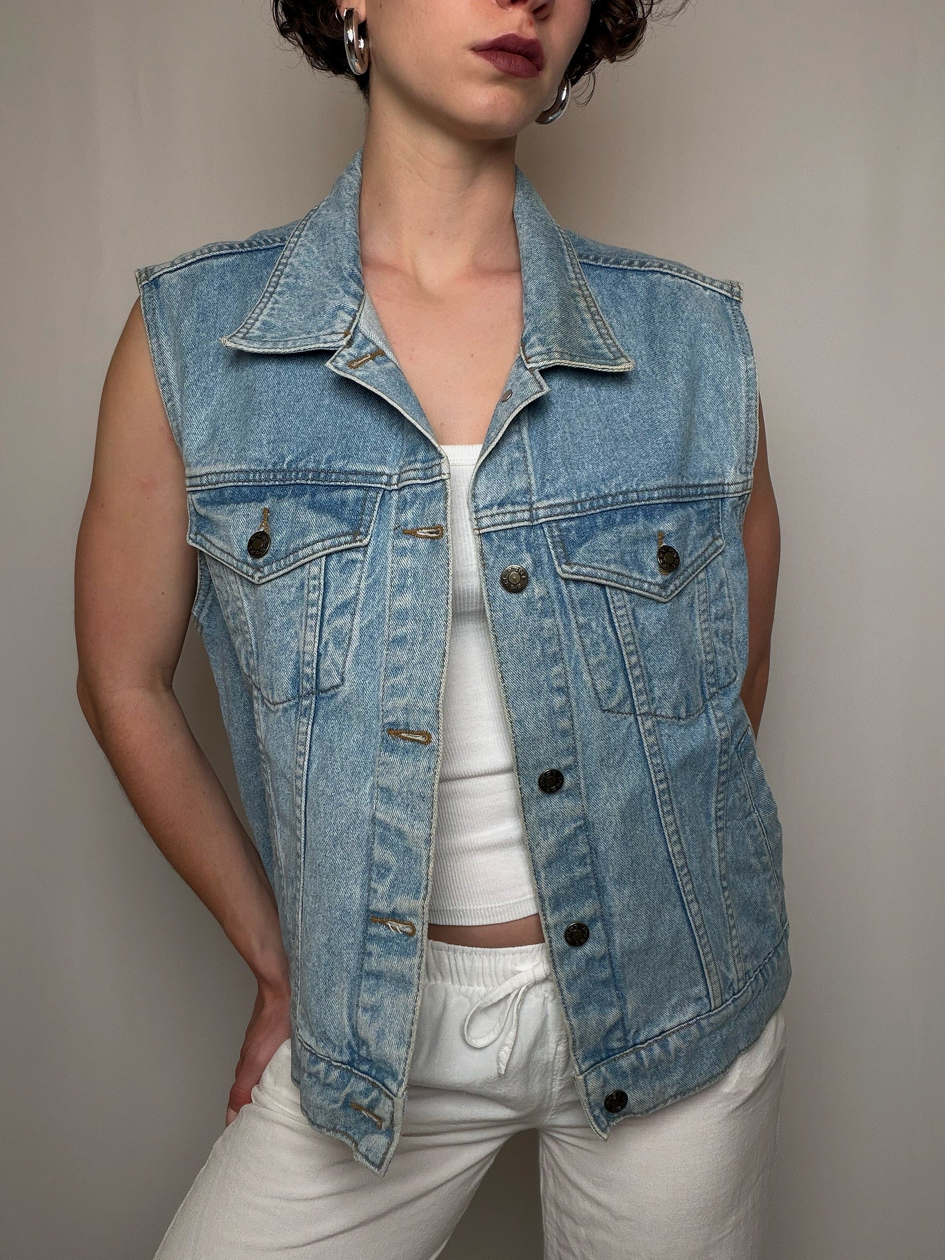 Gilet en denim S/M vintage