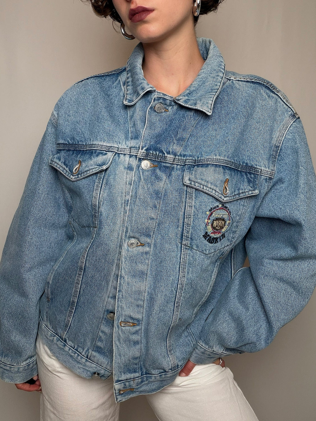 Veste en denim oversized Superifle XXL vintage