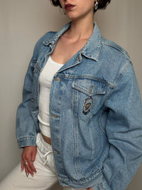 Veste en denim oversized Superifle XXL vintage