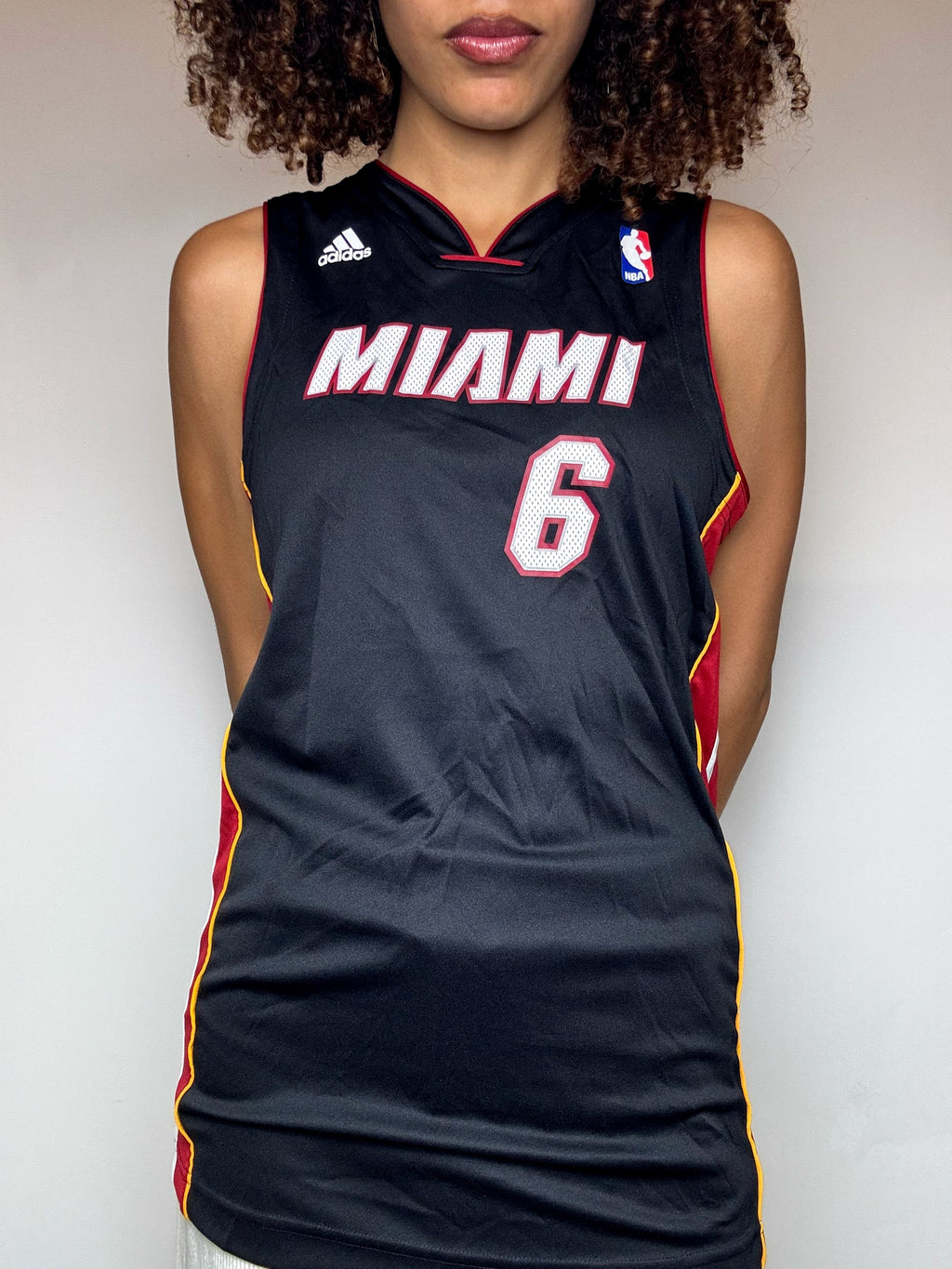 Vintage ADIDAS x NBA Basketballtrikot, Größe S