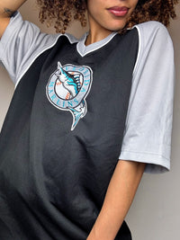 Vintage MLB x Florida Marlins Baseballtrikot, Größe L
