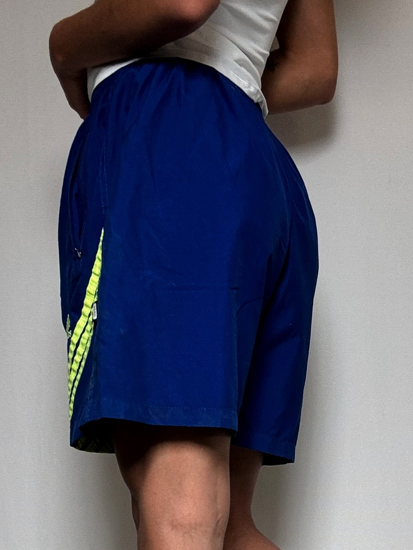 Short de sport bleu roi Adidas XXL vintage