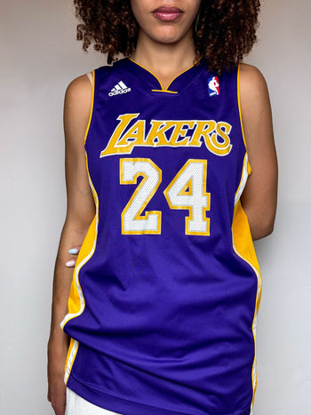NIKE x LAKERS S Yellow Basketball Jersey