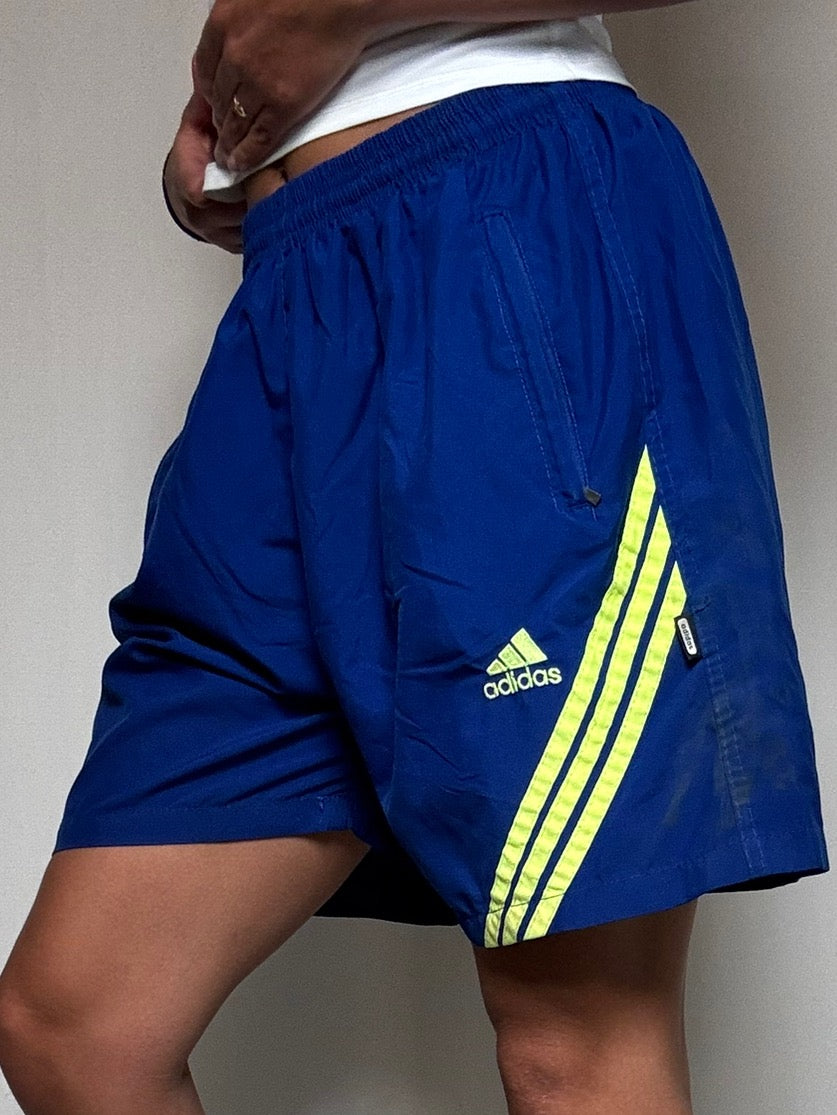 Short de sport bleu roi Adidas XXL vintage