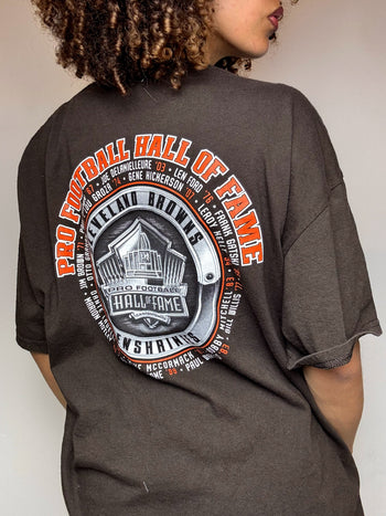 Tee shirt marron BROWNS LEGEND XL vintage
