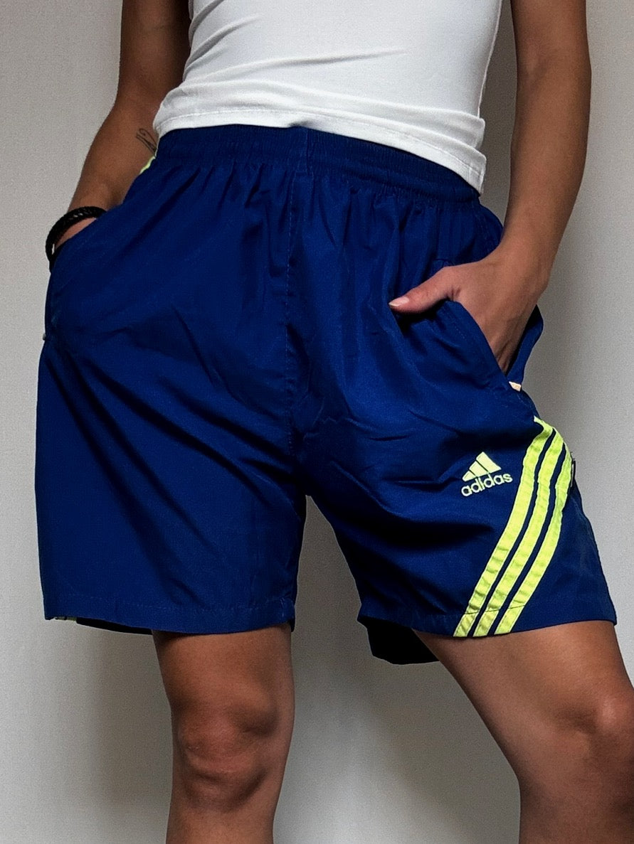 Short de sport bleu roi Adidas XXL vintage