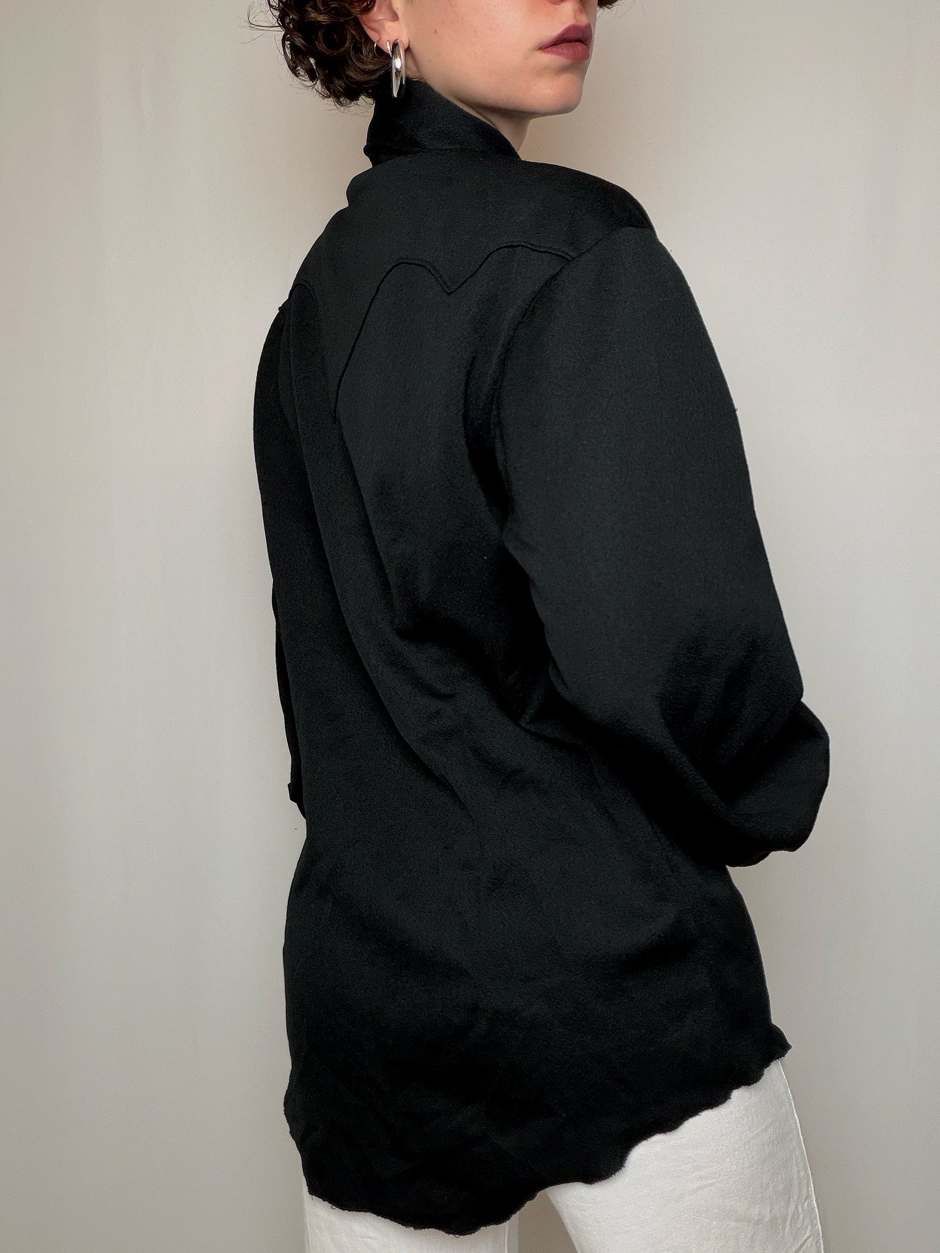 Chemise noire XL vintage