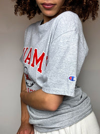 MIAMI SOCCER S Vintage graues T-Shirt