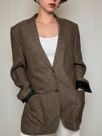 Blazer brun L vintage
