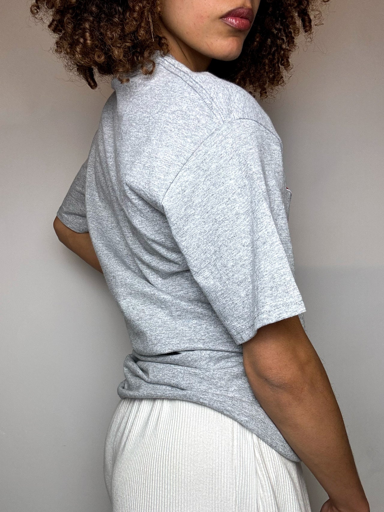 Tee shirt gris MIAMI SOCCER S vintage