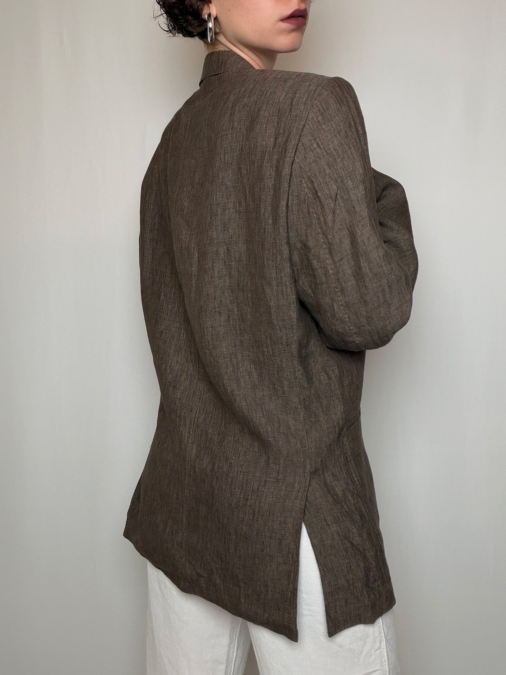 Blazer brun L vintage