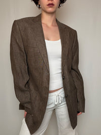 Blazer brun L vintage