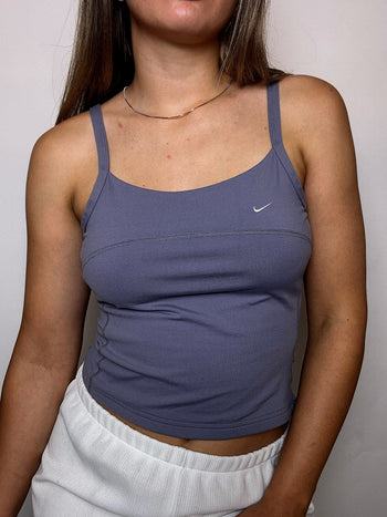 Débardeur de sport lila NIKE L vintage