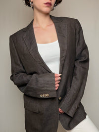 Blazer brun L vintage