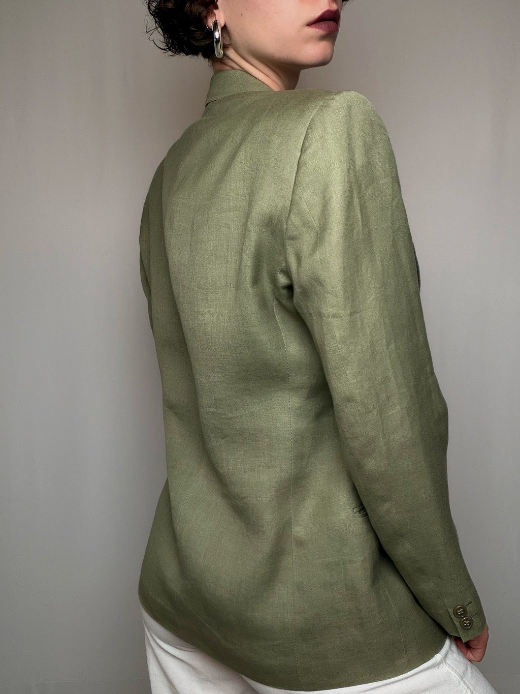Blazer vert S/M vintage
