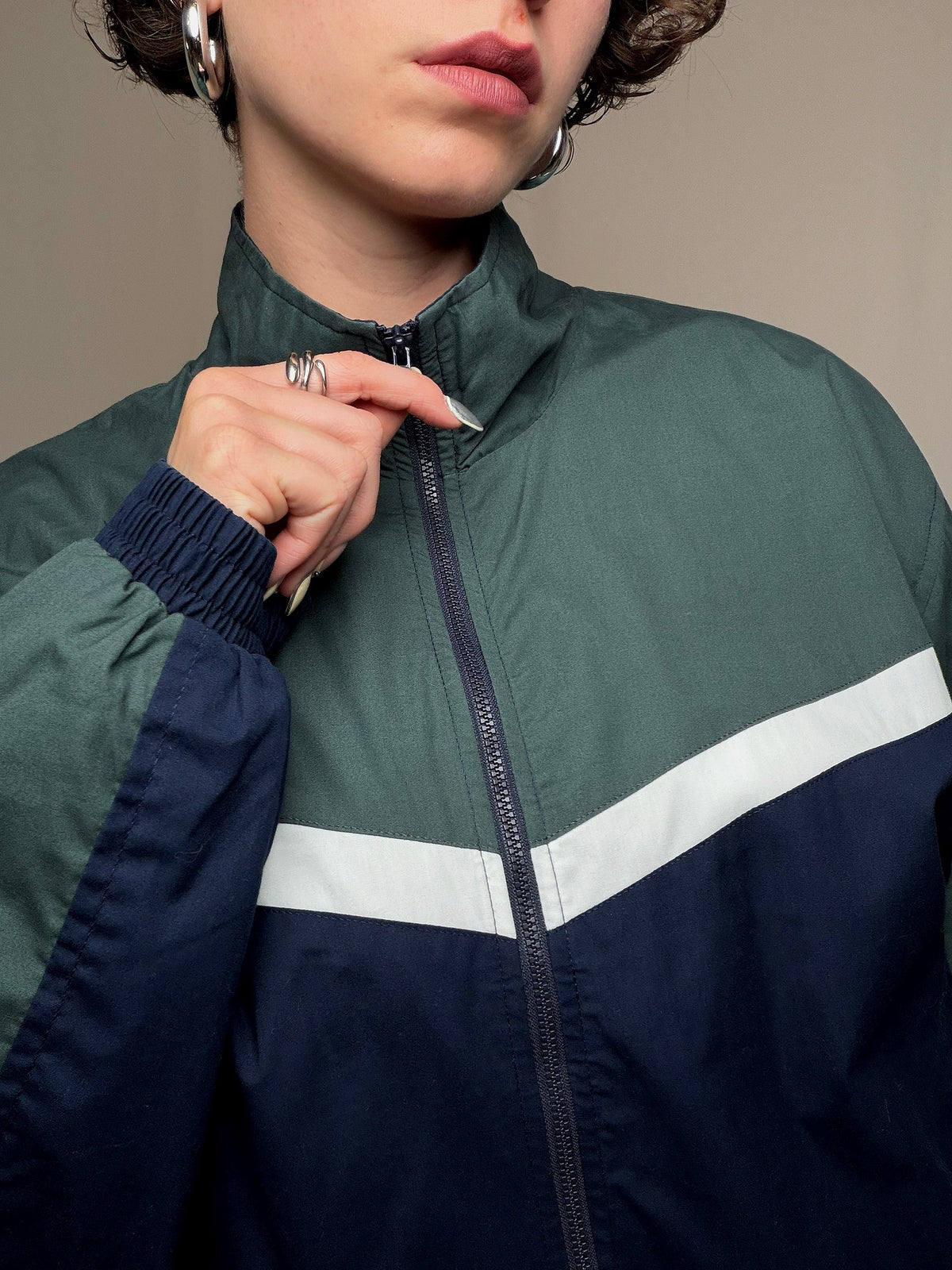 Veste d'été bicolore M vintage