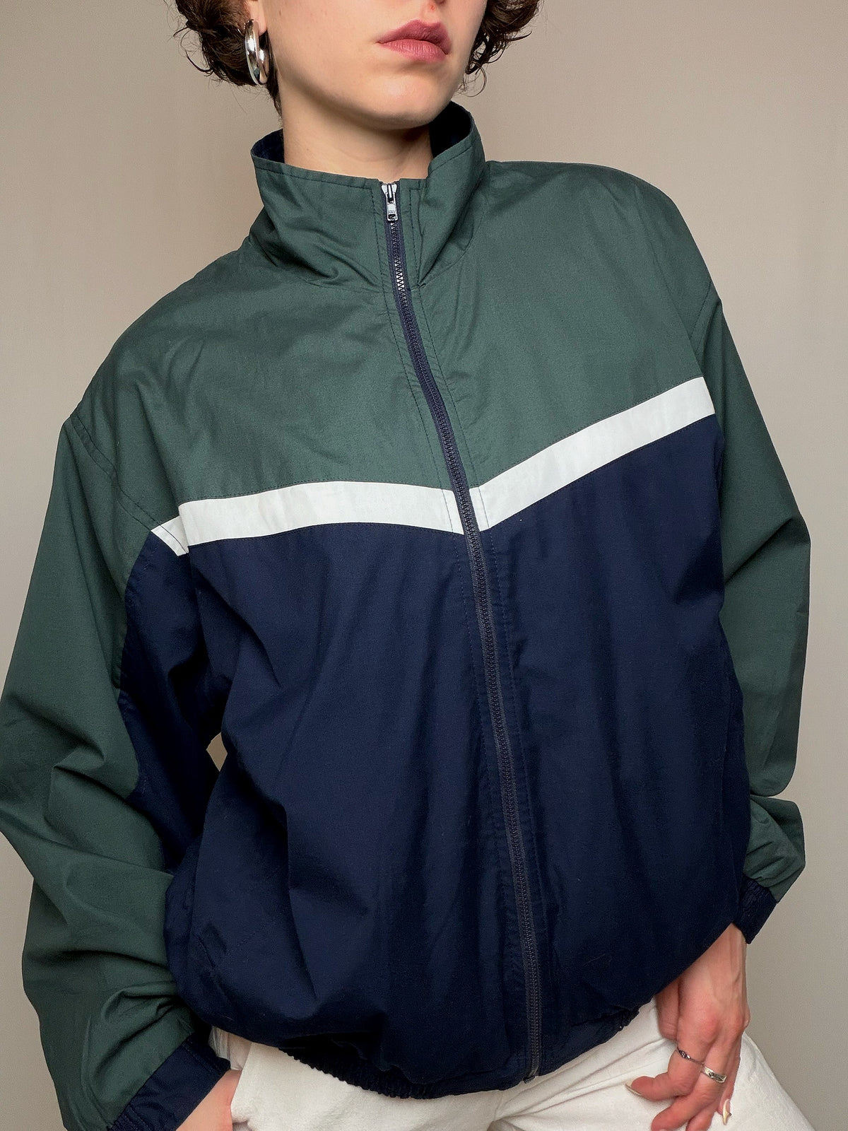 Veste d'été bicolore M vintage