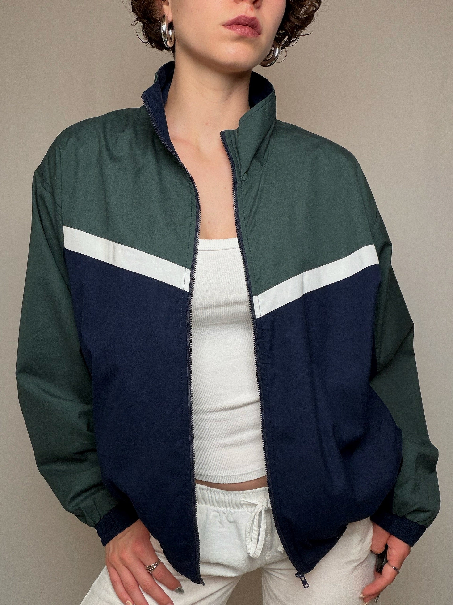 Veste d'été bicolore M vintage