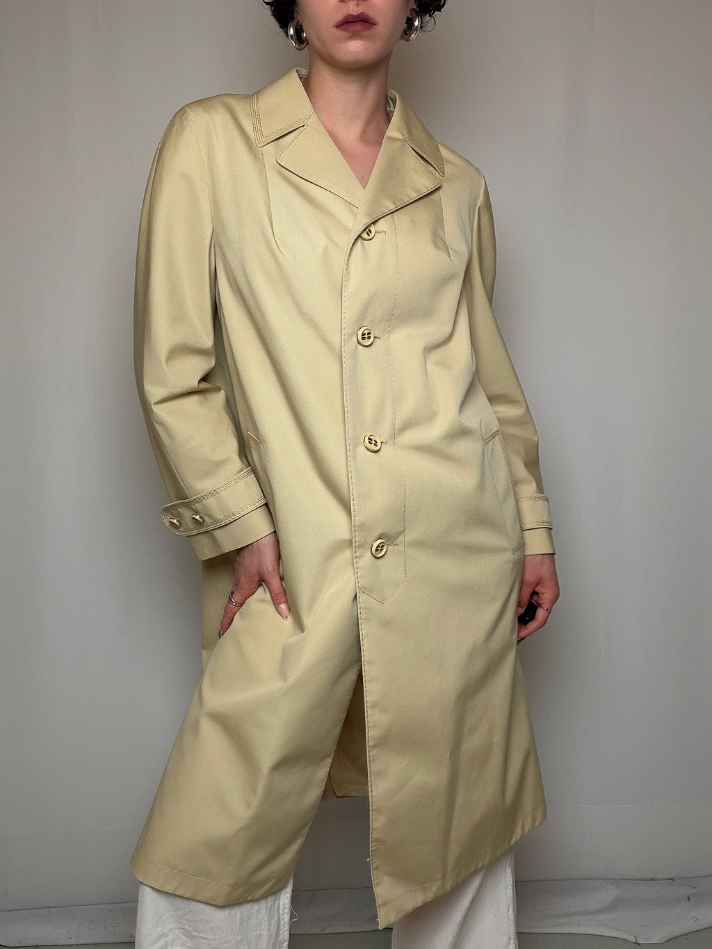 Trench beige L vintage