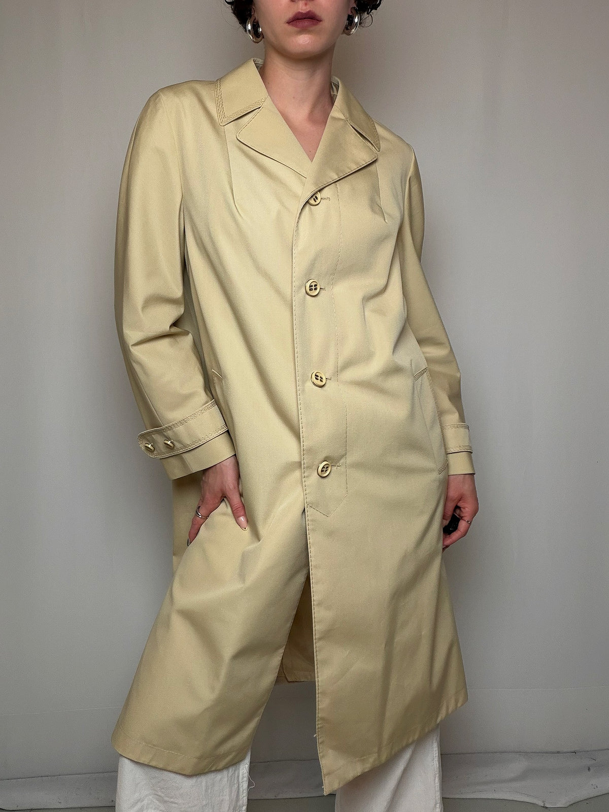 Trench beige L vintage
